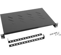 Lanberg Fachboden 19" 1U/483x300mm bis 25kg schwarz