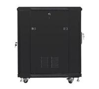 Lanberg FF01-6815-23B étagère 19U Rack autonome Noir