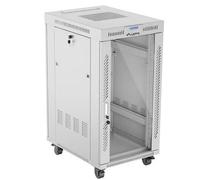 Lanberg FF01 V2 Étagère 600 x 800 avec Porte en Verre et écran LCD 22U