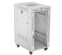 Lanberg FF01 V2 Étagère 600 x 800 avec porte en verre et LCD 22U