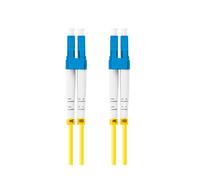 LANBERG fiber optic patchcord SM LC/UPC-LC/UPC duplex 5m LSZH g657a1 3.0mm yellow