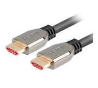 Lanberg HDMI M/M V2.1 8K 60Hz Cable 0.5 m Black