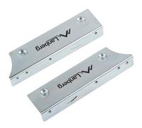 Lanberg ICM-0120 Adaptateur Métallique pour Disque Dur 2.5” vers Baie 3.5” - Support SSD/HDD - Argent