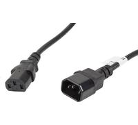 Lanberg IEC 320 C13 -> C14 5m VDE power cable extender black
