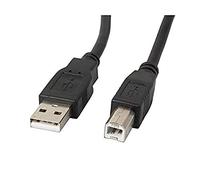 lanberg Imprimante de câble USB Mâle/USB Ferrite mâle 1,8 m Noir