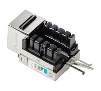 Lanberg Module Keystone RJ45 KSF6-1090 – Cat.6 FTP 90° RJ45 vers LSA connecteur femelle