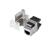 Lanberg KSF6-1000 Connecteur Keystone Ethernet RJ45 Cat.6 FTP 180 degrés