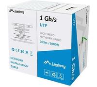 Lanberg LAN-Kabel 1GB/S 305m Solid CCA grün