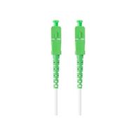 Lanberg LATIGEUR FIBRE 2,5 m MONO SC/APC-SC/APC SIMPLEX G657B3 LSZH blanc