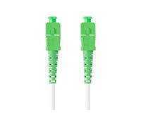 Lanberg Câble fibre optique LATIGEUR 5 m SC/APC-SC/APC Simplex G657B3 LSZH Blanc