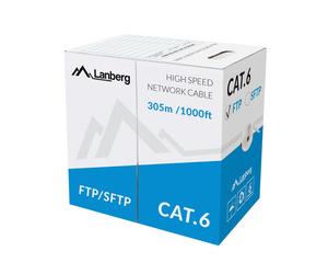Lanberg LCF6-11CU-0305-S câble de réseau Gris 305 m Cat6 F/UTP (FTP)