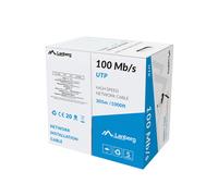 Lanberg LCU5-10CC-0305-BK câble de réseau Noir 305 m U/UTP (UTP)
