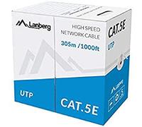 Lanberg Câble réseau rigide LCU5-10CC-0305-S Cat5e UTP 305 m Gris