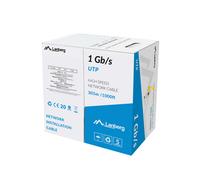 Lanberg LCU6-10CC-0305-Y câble de réseau Jaune 305 m U/UTP (UTP)