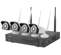 LANBERG Monitoring WiFi NVR 4 Channels + 4 Chambres 2 MP