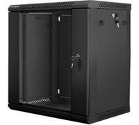 Lanberg Rack mural WF01-6412-10B étagère 12U Noir