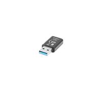 Lanberg NC-1200-WI : Adaptateur WLAN USB 5000 Mbit/s, Standards IEEE 802.11 a/b/g/n/ac, Antennes 2 dBi, Compatible Windows/macOS/Linux