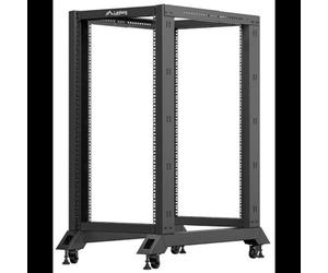 Lanberg OR01-6022-B Étagère de Base pour Rack 19" 22U Noir 600x1000x1229mm, Charge Max 600kg, Acier 1.5mm, Certifiée ANSI/EIA RS-310-D