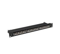Lanberg Patch Panel 24 Port 1U Cat.7 FTP Black PPS7-1024-B
