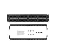 LANBERG Patch Panel 48 Ports 2U 19? Cat.6 Noir Marque