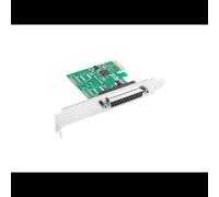 Lanberg PCE-LPT-001 : Carte PCIe vers Série, Interface Interne, Support Windows/Linux, Dimensions 60x73x19mm, Température de Fonctionnement 0-80°C