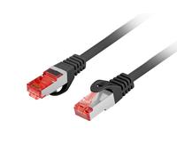 Lanberg PCF6-10CU-0025-BK câble de réseau Noir 0,25 m Cat6 F/UTP (FTP)