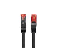 Lanberg PCF6-10CU-0100-BK câble de réseau Noir 1 m Cat6 F/UTP (FTP)