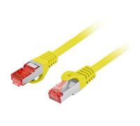 Lanberg PCF6-10CU-0300-Y câble de réseau Jaune 3 m Cat6 S/FTP (S-STP)