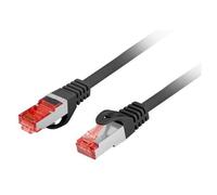 Lanberg PCF6-10CU-2000-BK câble de réseau Noir 20 m Cat6 S/FTP (S-STP)
