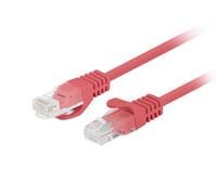 Lanberg PCF6-20CC-0100-R câble de réseau Rouge 1 m Cat6 U/UTP (UTP)