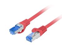 Lanberg Pcf6a-10cc-0025-r Câble De Réseau Rouge 0,25 M Cat6a S/ftp (s