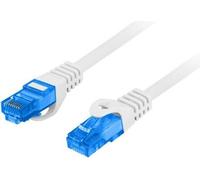 Lanberg PCF6A-10CC-0050-S LANBERG PATCHCORD CAT.6A S/FTP LSZH CCA 0.5M GRAU FLUKE ZERT