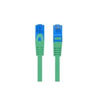 Lanberg Pcf6a-10cc-0100-g Câble De Réseau Vert 1 M Cat6a S/ftp (s-stp