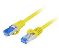 Lanberg PCF6A-10CC câble de réseau Jaune 5 m Cat6a S/FTP (S-STP)