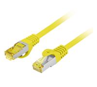 Lanberg PCF6A-10CU câble de réseau Jaune 1,5 m Cat6a S/FTP (S-STP)