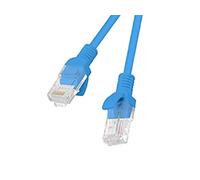 lanberg pcu5-10 CC-B 0025 Câble de réseau Cat. 5e UTP, 0,25 m Bleu