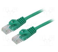 CABLE CORDON RESEAU LANBERG PCU5-10CC-2000-G - RJ45 - UTP - CAT 5E - 20M - VERT
