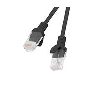 Lanberg PCU5-10CC-0500-BK câble de réseau Noir 5 m Cat5e U/UTP (UTP)