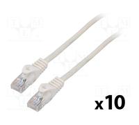 PATCHCORD CAT.5E UTP 0,5 M BLANC FLUKE PASS PCU5-20CC-0050-W