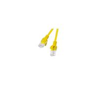 Lanberg PCU6-10CC-0025-Y câble de réseau Jaune 0,25 m Cat6 U/UTP (UTP)