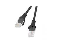 Lanberg PCU6-10CC-1000-BK LANBERG PATCHCORD CAT.6 UTP 10M SCHWARZ FLUKE CERTIFICATE