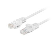 Lanberg PCU6-20CC-0100-W câble de réseau Blanc 1 m Cat6 U/UTP (UTP)