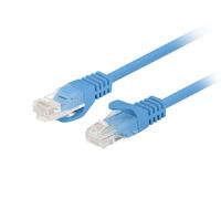 Lanberg PCU6-20CC-0200-B câble de réseau Bleu 2 m Cat6 U/UTP (UTP)