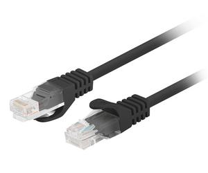 Lanberg PCU6-20CC-0200-BK câble de réseau Noir 2 m Cat6 U/UTP (UTP)