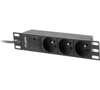 Lanberg PDU-03E-0200-BK LANBERG RACK PDU 10" LANBERG 1U 16A 2M 3X 2