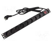 LANBERG PDU-08F-0200-BK Bloc PC