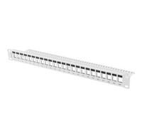 Lanberg PPKS-1024-S 24 ports 1U 19" patch panel pour modules keystone gris