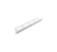 Lanberg PPKS-1224-S Baie de Branchements 1U 24 Ports RJ45/RJ11/RJ12 Gris Métal/Plastique 482.6x44.5x100mm Montage Rack 19"