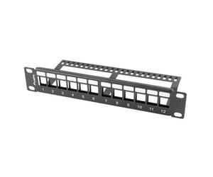 Lanberg PPKS-9112-B accessoire de racks Panneau d'obturation de rack