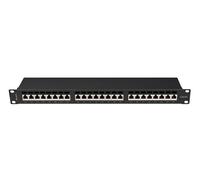 LANBERG PPSA-1024-B PATCH PANEL 24 PUERTOS 1U CAT.6A FTP NEGRO